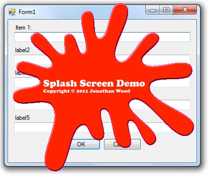 Splash Screen Demo